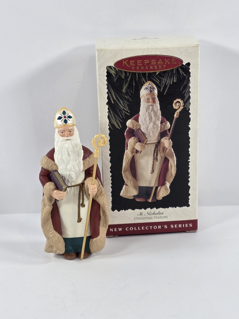Christmas Hallmark Keepsake Ornament St. Nicholas 1st in Series Dated 1995